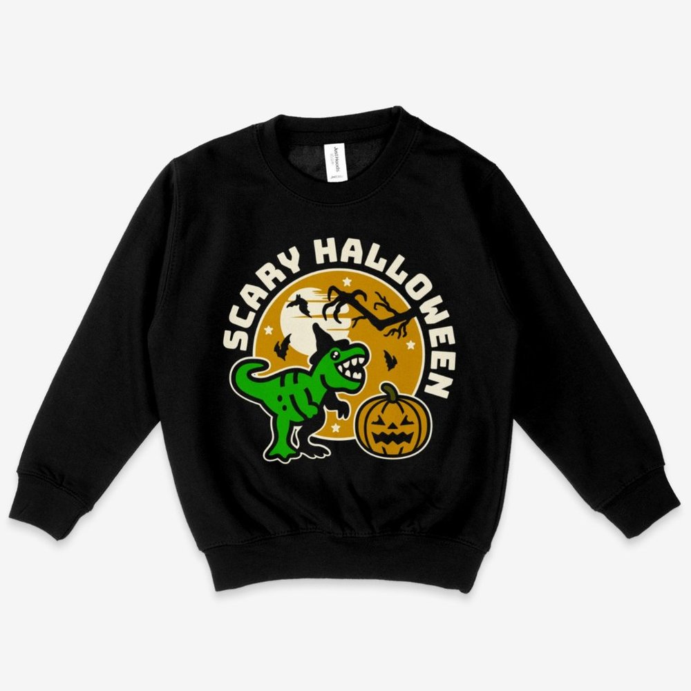 Kids Scary Halloween Sweatshirt